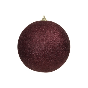 Boule noël pailletée orchidée ø 180mm