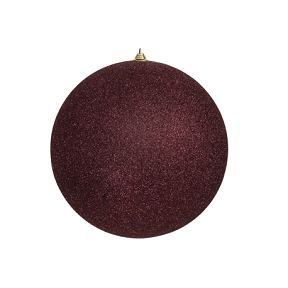 Boule noël pailletée orchidée ø 250mm