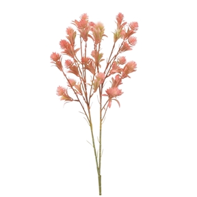 Branche chardon rose