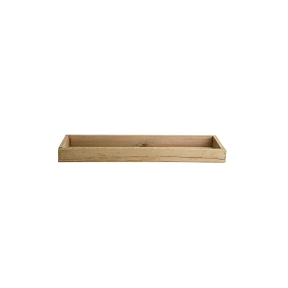 Plateau bois naturel 37 x9.5 ht 3cm