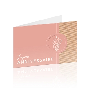Cartes Jeso Botanica "Joyeux Anniversaire"