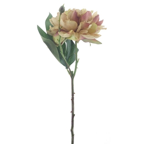 Pivoine verte 47cm