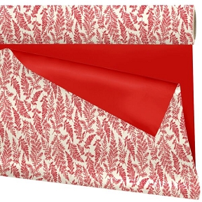 Bobine clayrane duo mat cyrielle rouge 0.80 x 25 m