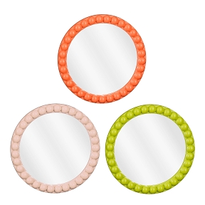 Miroir couleur rond "jax" ø 25cm