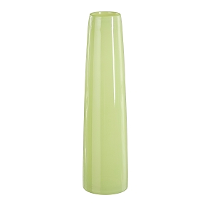 Vase verre vert menthe "xandra" ø10 ht 37.5cm