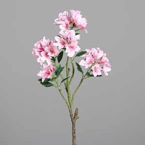 Branche rhododendron rose clair 90cm