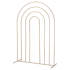 Structure métal or 150 x 60 ht 240cm