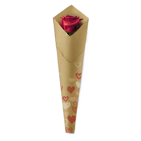 Etui à rose "my love" rouge 53 x 15 x 3.5cm (x50)