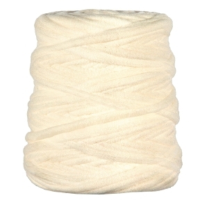 Cordelette laine 10mm x 150m crème