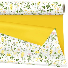 Bobine clayrane duo mat ysée jaune 0.80 x 25 m