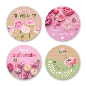 Etiquettes jeso quatro "heureux anniversaire"