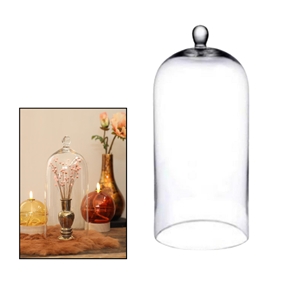 Cloche verre ø13 ht 30cm