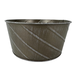 Coupe métal marron ø18 ht 9cm