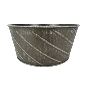 Coupe métal marron ø21 ht 10cm