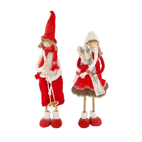 1 Personnage Noël 15 x 8 ht 42cm