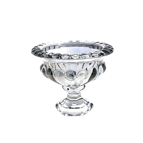 Coupe medicis verre gris ø19.5 ht 16cm