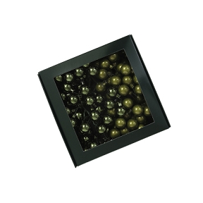 Boules verre vert sapin combi ø 20mm x 144
