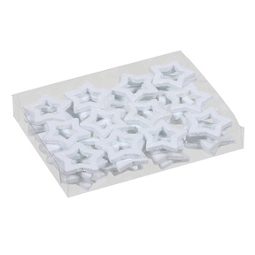 Etoile blanche 3.5cm (x48)