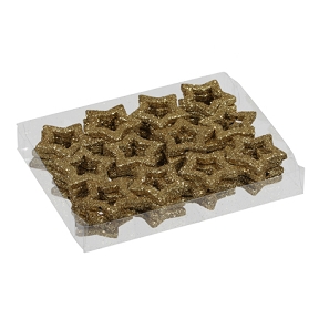 Etoile or pailletée 3.5cm (x48)