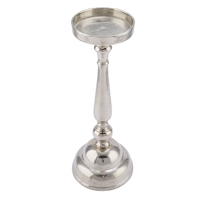 Chandelier alu argent ø15 ht 41cm