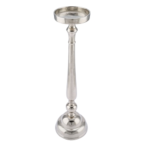 Chandelier alu argent ø15 ht 55.5cm
