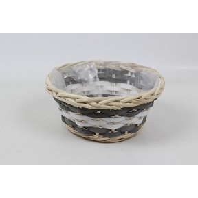 Coupe osier ronde "fosse" ø22 ht 10cm
