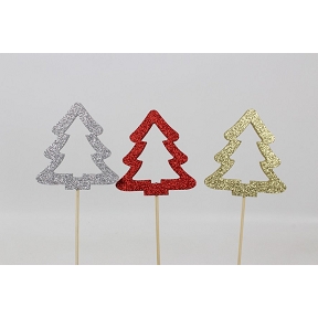 Pique bois sapin couleur (x24)