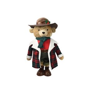 Ours + chapeau 30 x 40 ht 117cm