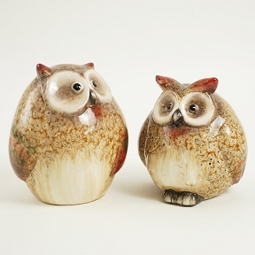 Hibou chatenois ht 17 cm