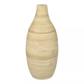 Bouteille bamboo "Mambu" ø 12 ht 26 cm naturelle