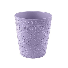 Cache-pot céramique lilas ø 13 ht14 cm