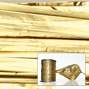 Ruban métal or 12.5cm x 50 m