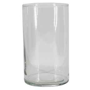 Vase verre cylindre ø 15 ht 25 cm