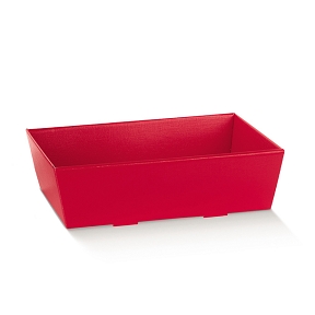 Coupe carton rouge 290x 210x ht 90 mm