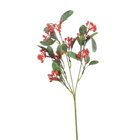 Branche baie rouge 45cm