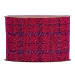 Ruban Ecossais rouge 63 mm  x 20 m