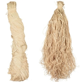 Raphia naturel 110 cm x 1 kg