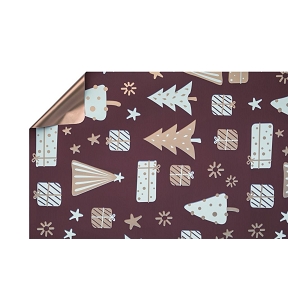 Bobine perla alpine choco-or 0.80 x 40m