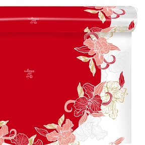 Bobine carre silas rouge 0.80 x 40m