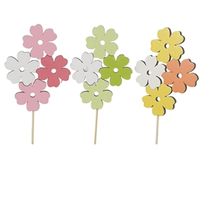 Pique fleurs x12 ass