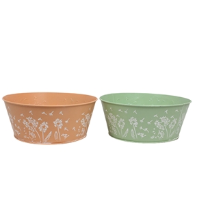 1 x Coupe ronde métal "appoline" ø18 h9 ass