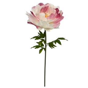 Pivoine rouge ø40 ht 115cm