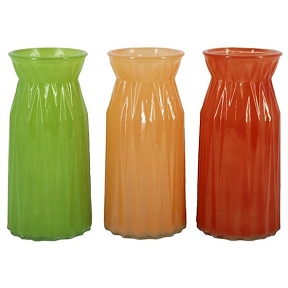 1 x Vase verre belgrado couleur ø11.5 ht 24cm