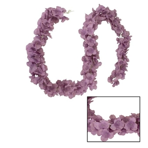 Guirlande fleurs lilas 180cm