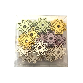 Fleur couleur 4cm (x72)