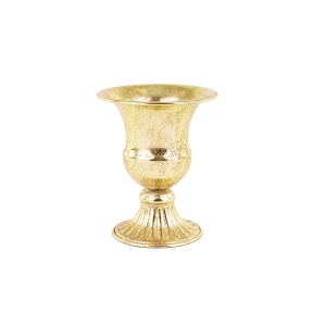 Médicis métal or ø13 ht 16cm