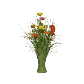 Bouquet herbe couleur ht 70cm