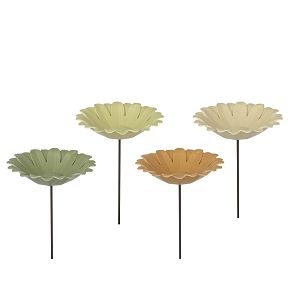 1 x Mangeoire oiseaux sur pique couleur ø20 ht 70cm