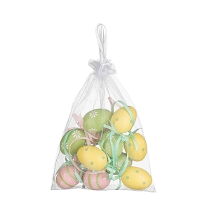 Oeuf à suspendre couleur 4cm (x12)