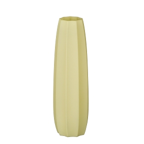 Vase verre vert menthe ø12 ht 44cm